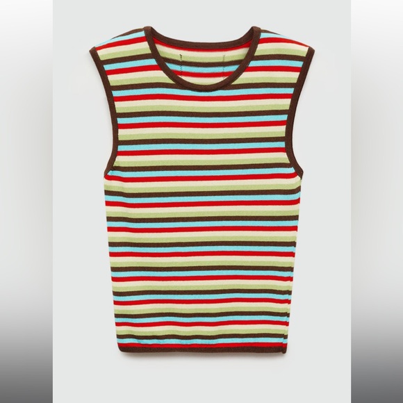 MANGO x Siedres stripe knit shorts and tank set ISO - Picture 5 of 7